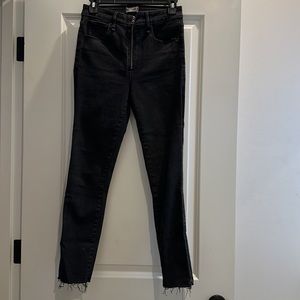 Zipper - detail skinny jeans